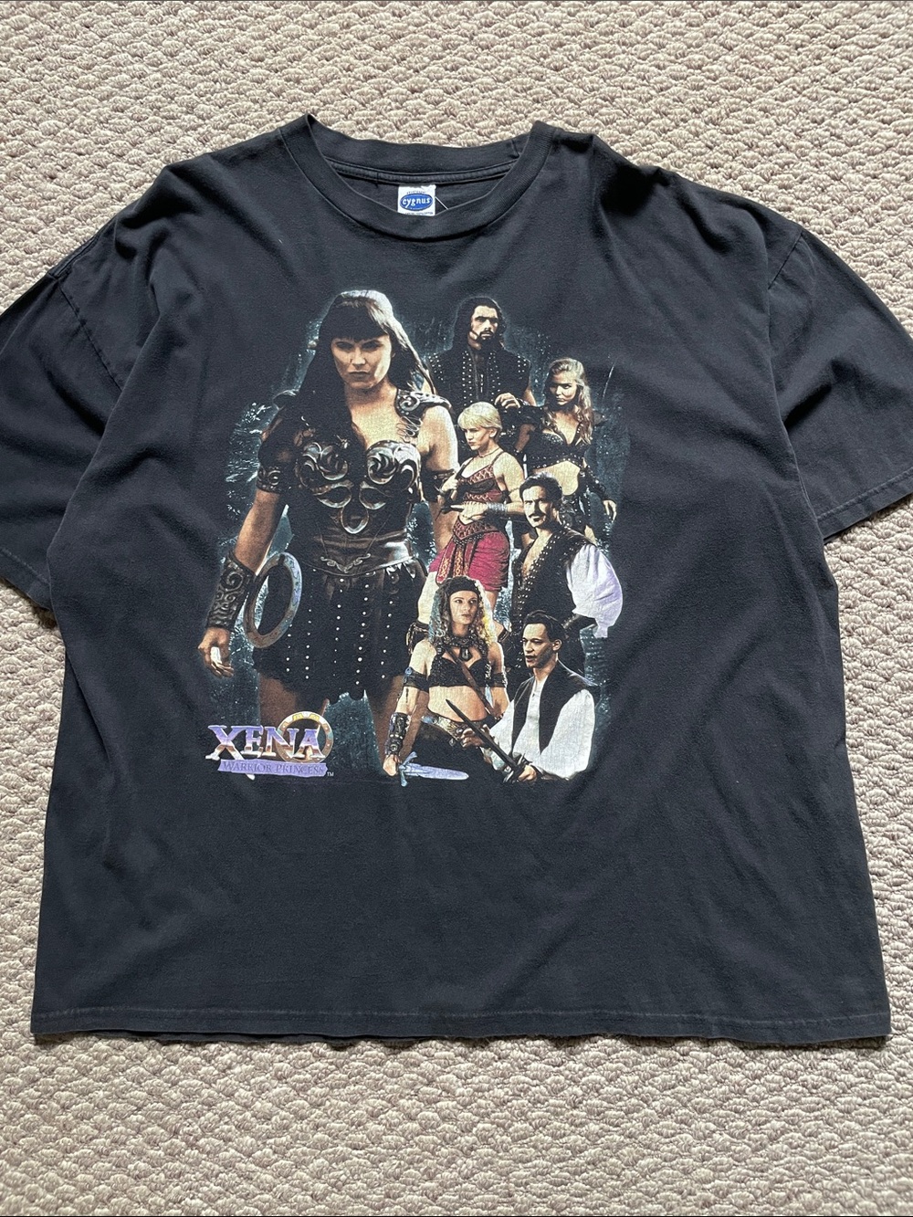 Vintage Xena warrior princess tv show t shirt